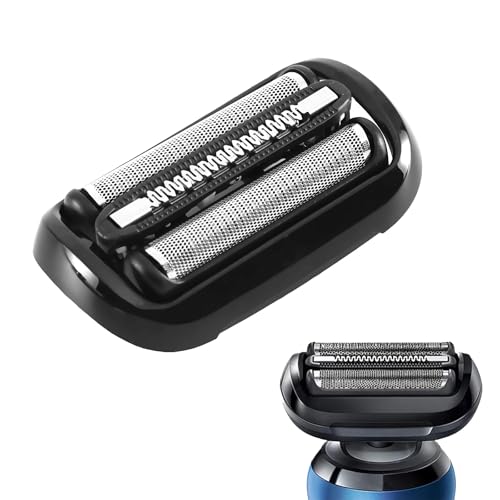 GMHLLES Replacement Head Shaver Head Compatible with Braun S5/6 Wet and Dry Men's Shaver Compatible with 6072cc 6090cc 6020s 6040cs 6075cc 5018s 5049cs Shaver Accessories 53b