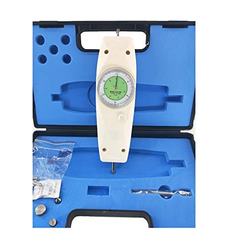 Dial Force Gauge Dynamometer Pointer Type Push Pull Tester Meter with Max Load Range 300N/66Ib