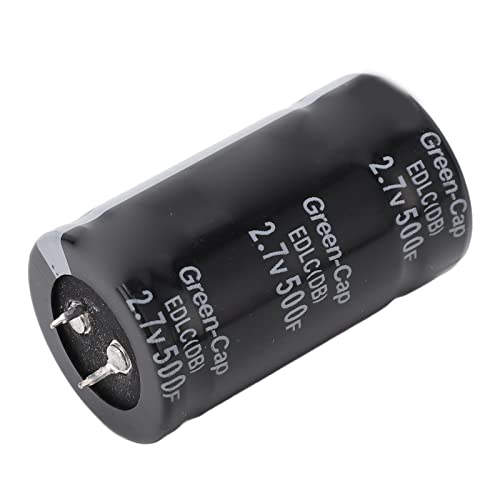Super Kondensator, 2 szt. 2.7 V 500F Kondensator Super Kondensator Prostownik Kondensator Magazynowanie Energii Prostownik Akcesoria, Kondensatory Wzmacniacza Pojazdu