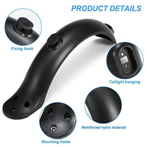 Scooter Fender, Andoer Pára-lama traseiro para guarda-lamas scooter para M365 para-lama traseiro ace