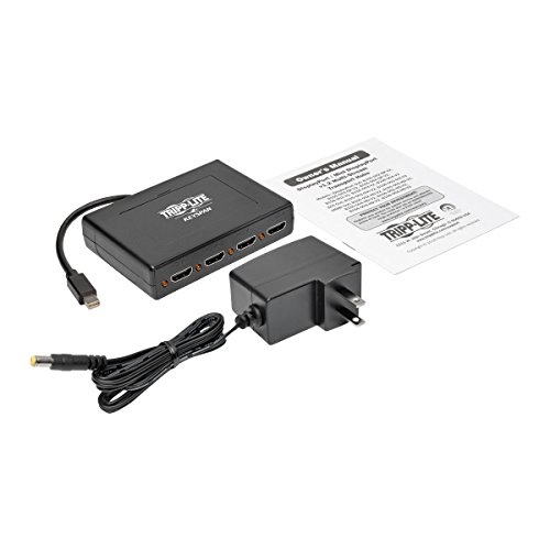 Tripp Lite 4-Port Mini Displayport To Hdmi Multi Stream Transport Hub, Mdp 1.2, Mdp To Hdmi, 3840X2160 4K X 2K @ 24/30Hz (B155-004-Hd-V2) #TOP3