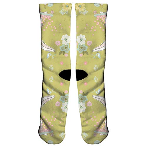 Preisvergleich Produktbild Sportsocken, Motiv Hase, gelb, Sportsocken, Reise- und Flugsocken