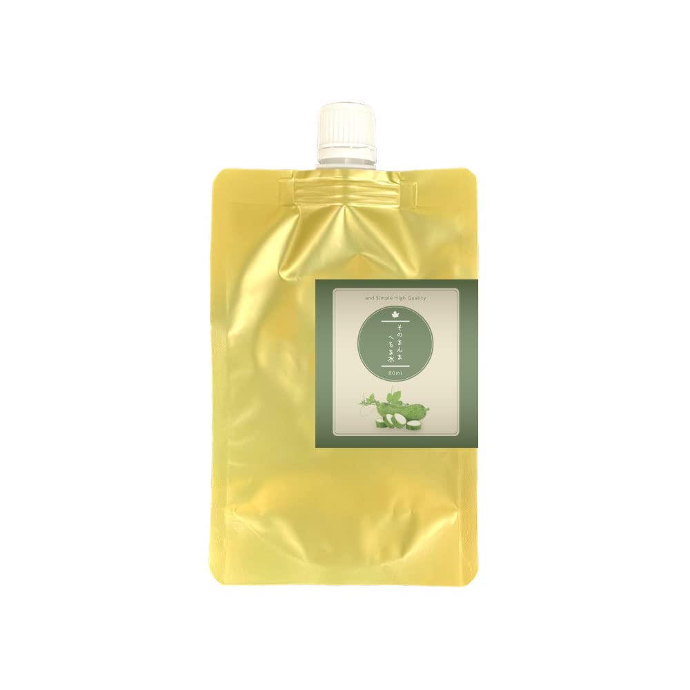 Amazon.co.jp: ＆SH そのまんまへちま水 80ml 詰め替え / 99.48％ 無