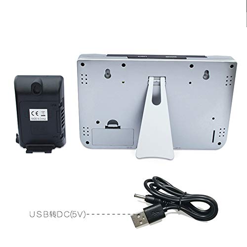 H116G USB Wireless multifunctionele weersvoorspellingsklok elektronische thermometer vochtigheidsmeter - Image 8