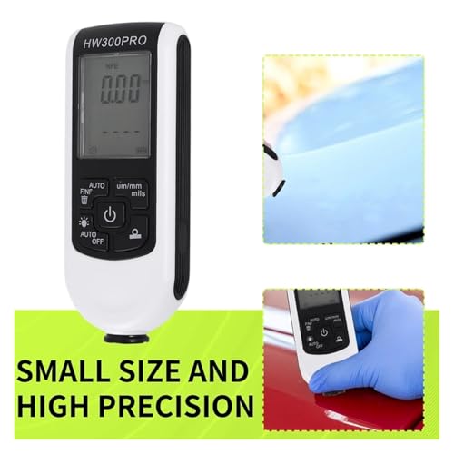 Medidor digital de grosor de pintura con pantalla retroiluminada miniatura 3