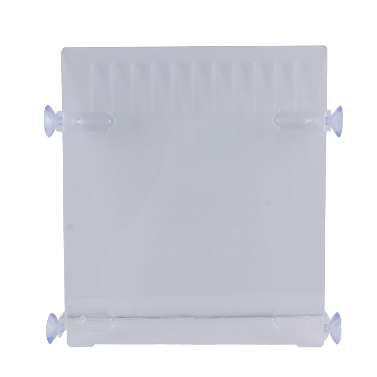 Qury Aquarium Divider Aquarium Separator Fish Tank Dividers Transparent Plate Tank Separation with Cups Fish Insulation Separator 30x26cm