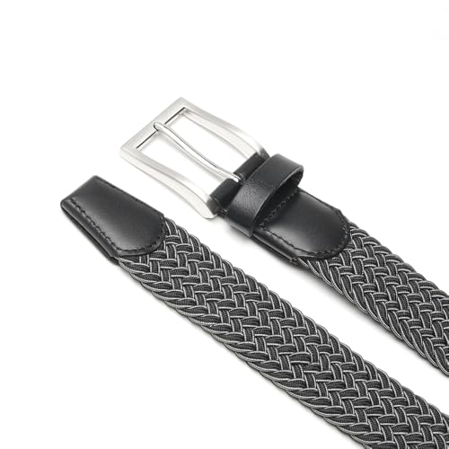 Image of Fabio Valenti Canvas Elastic Fabric Woven Stretch Braided Belts for Men Women Junior with Multicolored /Full Sizes