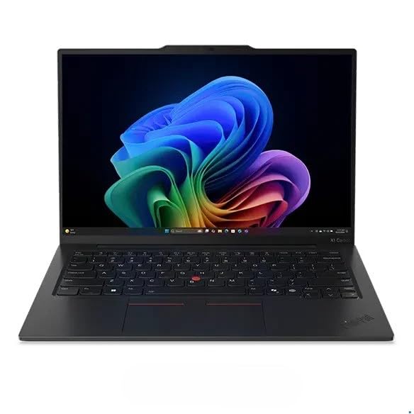 Lenovo ThinkPad X1 Carbon Gen 13, Intel Ultra 7 255U WUXGA (1920 x 1200) 500nits Touch, 32GB LPDDR5 RAM,1TB SSD, Thunderbolt, and Window 11 Pro - Aura Edition - Black