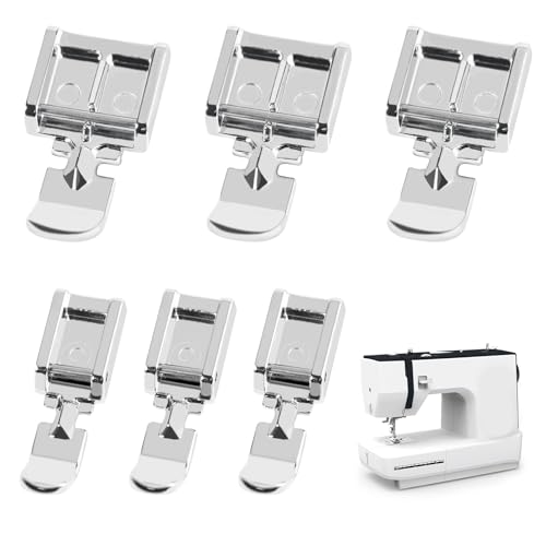 Pieds de Biche pour Machine à Coudre, 6PCS Pieds à
