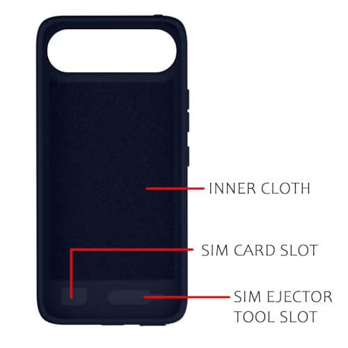 Image of Back Cover for Tecno Pova Slim 5G | MagFit Ring Design (Non-Magnetic) | Shockproof Protection | Anti-Slip Grip | Raised Camera Edges | Slim Protective Case for Tecno Pova Slim 5G (Steel Blue)
