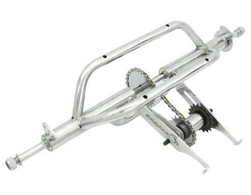 Lowrider 20-26 BIKE TRIKE CONVERSION KIT 1 SPEED COASTER 5/8 AXLE HH-505 CHROME. JUST WORK ON Hollow Hub Wheel.
