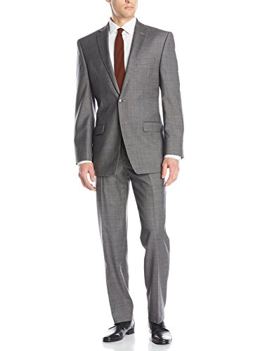 GN Luciano Men's Two Button 2 Piece Suit Set Modern Fit Jacket with Pant