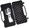 Pulse PLS00093 Retro Style Chrome Microphone - Silver/Chrome #4