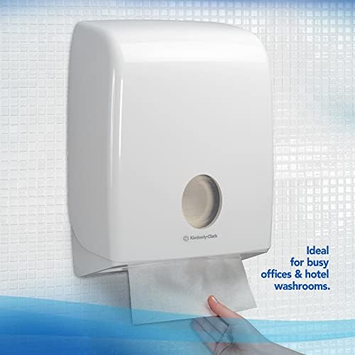 Scott Performance, 6689, Interfolded Hand Towels, 1 ply, Small, White, 15 packs x 304 sheets