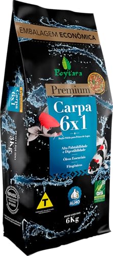 Poytara Ração Premium Carpa 6X1-6Kg