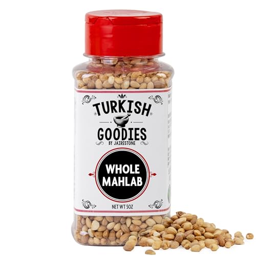 Whole Mahlepi Seeds 5 oz – Mahleb Mahlebi Mahlep Cherry Kernel Spice – Natural & Aromatic for Greek Easter Bread and Middle Eastern Pastries