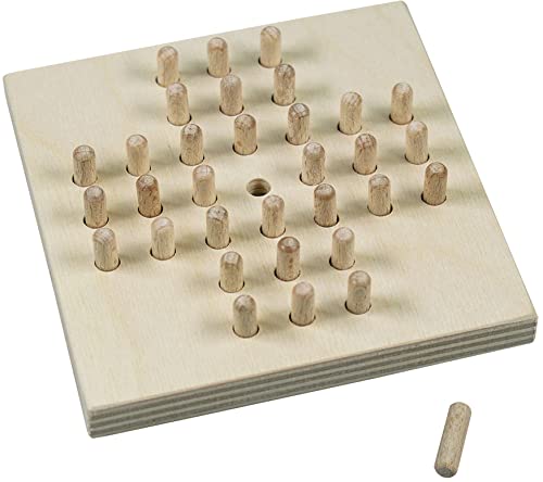 DETOA solitär 33 x 23 x 3,5 cm Holz beige 33-teilig