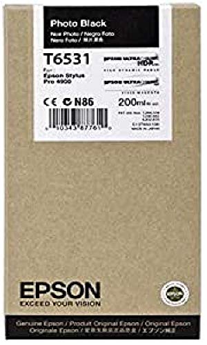 Preisvergleich Produktbild Epson T6531 Tintenpatrone, Singlepack, Foto schwarz