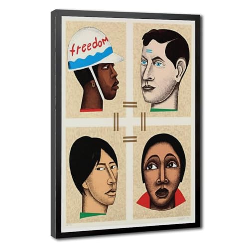 Impression sur toile d'expressionnisme figuratif Elizabeth Catlett d'art de galerie