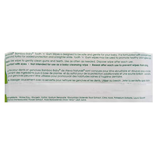 Bamboe Baby, Tandvlees Doekjes, 30 Doekjes - Aleva Naturals - Afbeelding 4
