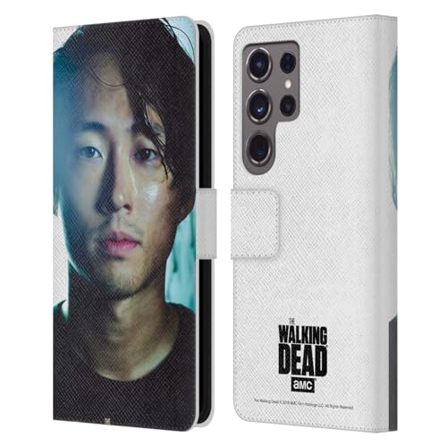 Carcasa Samsung Galaxy S24 Ultra 5G Glenn The Walking Dead funda de cuero