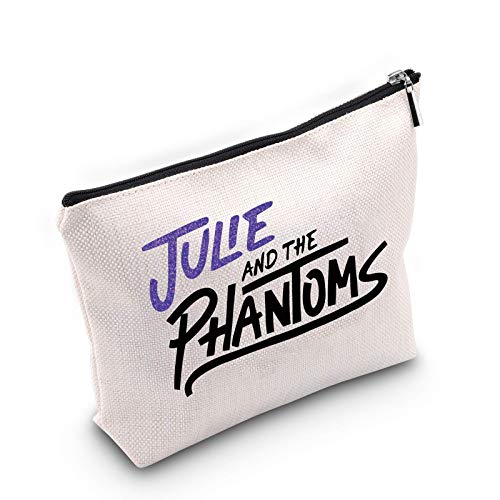 WCGXKO TV Show Inspired Julie The Phantoms Ghost Band Gift Zipper Pouch Cosmetics Bag For Fans (Julie The Phantoms)