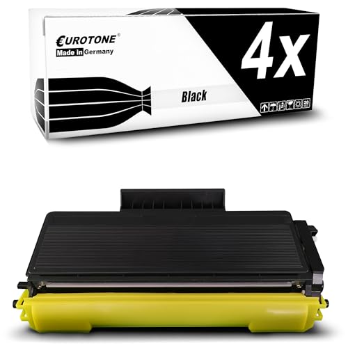 Toner TN3170 noir Eurotone lot de 4 pour optimiser vos dossiers administratifs sur DCP8060