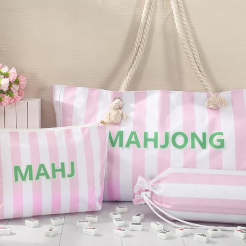 Set de Bolsas para Mahjong con Asa y Cierre miniatura 5