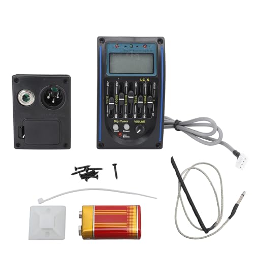 Acoustic Guitar Pickup Prec Tuning Multi Functional Guitar EQ Equalizer Pickup EQ Equalizer Acoustic PickupAcoustic EqualizerAcoustic miniatura 5