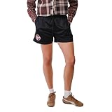 Ultra Game WNBA Official Womens Timeless Basketball Training Shorts, Indiana Fever, Black, Large