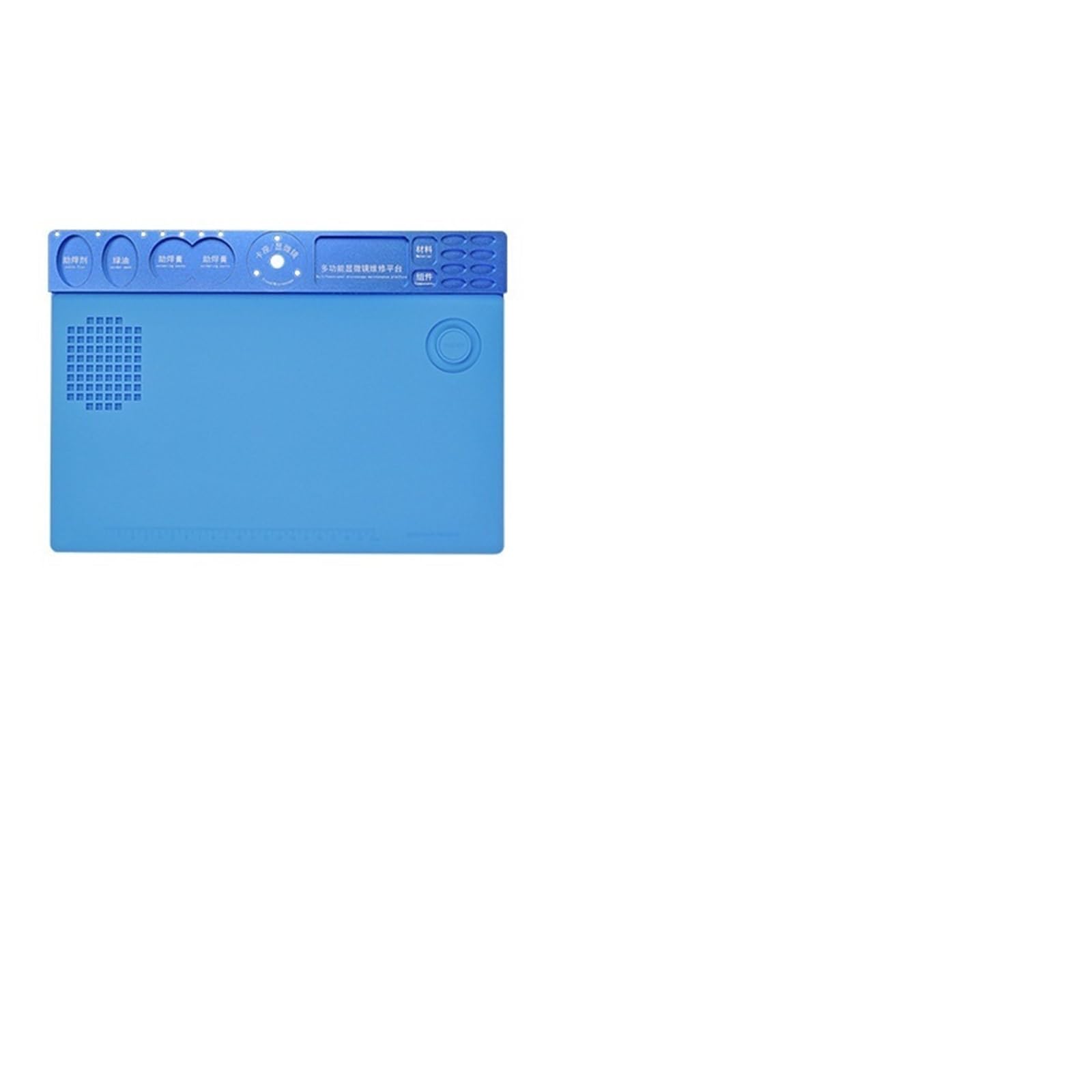 tappeti da lavoro per saldatura Tappetino isolante for banco da lavoro for riparazione circuiti integrati, resistente alle alte temperature, tappetino for tavolo da saldatura(704colorbox)