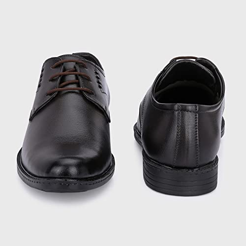 Image of Centrino Men's Formal Shoes | Elegant Slip-On Derby for Business & Casual Wear | Premium Craftsmanship for a Stylish & Sophisticated Look | Cushioned Insole for All-Day Comfort & Support
