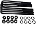 American Automotive Frontier 1-2" Rear Suspension Lift U Bolts 4PCS 8.5" Long OEM Factory Material