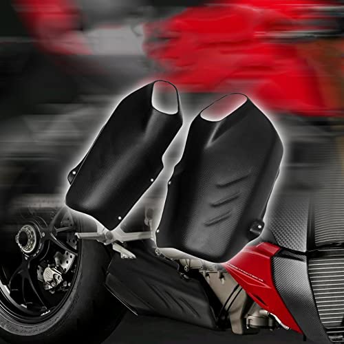 Carenado cubierta capó protección de escape moto Ducati Streetfighter V4 2021 carbono