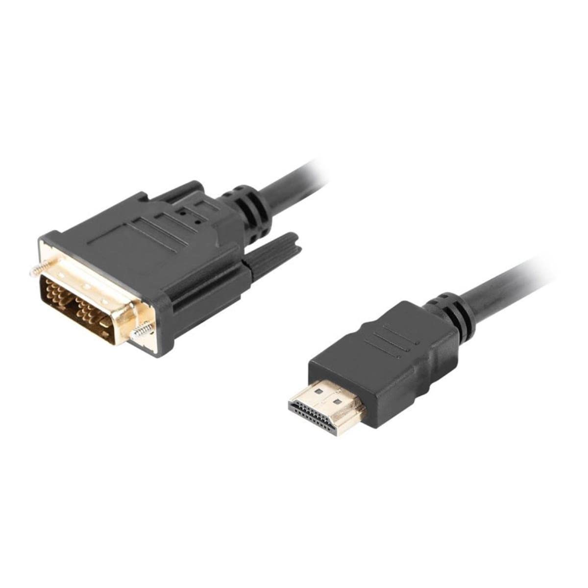 LANBERG KABEL HDMI -​> DVI-​D(24+​1) M/​M DUAL LINK 4K 30HZ, CZARNY 1,​8M