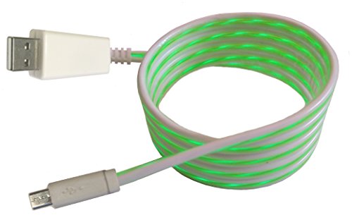 Dati USB e cavo di ricarica con corrente LED luce