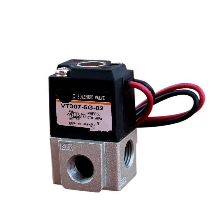 Solénoïde DC12V 1/4'' VT307-6G-02 évite les pertes d'air