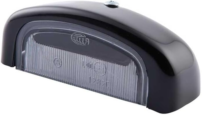 Hella 9BG 101 230-001 housing, license plate light, lens colour: black