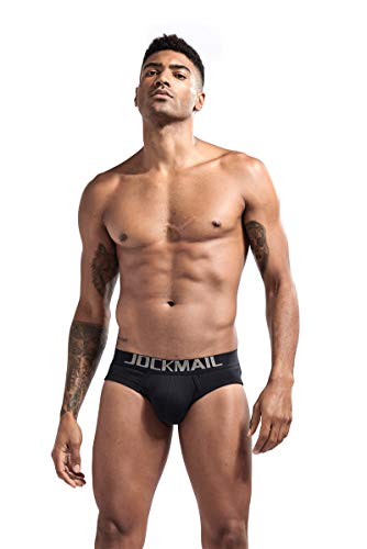 JOCKMAIL Mens Cotton Briefs Mens Briefs Comfort with Ring Pouch Support Mens Underwear4