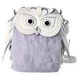 Kate Spade Hoot Gray 3D Owl Crossbody Bag Novelty Limited Edition