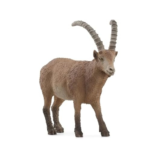 Schleich Wild Life - Wild Animal Toy Capricorn Figurine - Kids and Toddlers Ages 3+
