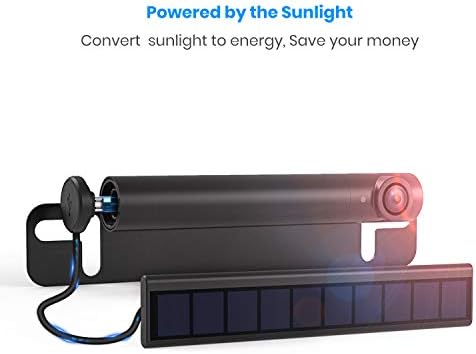 AUTO-VOX Version2 Add-on Solar Panel for TW1 Wireless Reversing Camera Kit Solar Charging