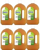 DETTOL ORIGINAL DISINFECTANT ANTISEPTIC LIQUID 750ML SKIN MEDICAL FIRST AID CARE (6)