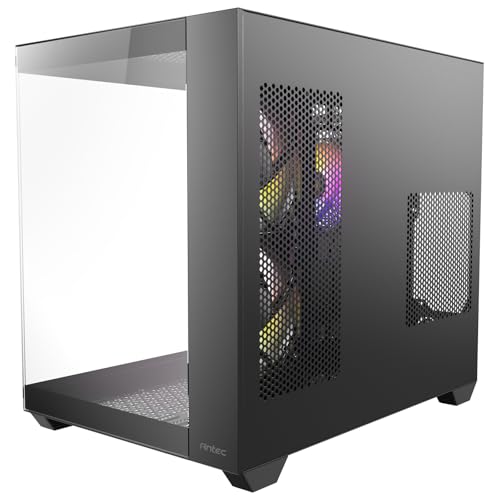 Boîtier Moyen Tour ATX Antec CX800 RGB équipé de 5 ventilateurs pour un flux d'air maximal
