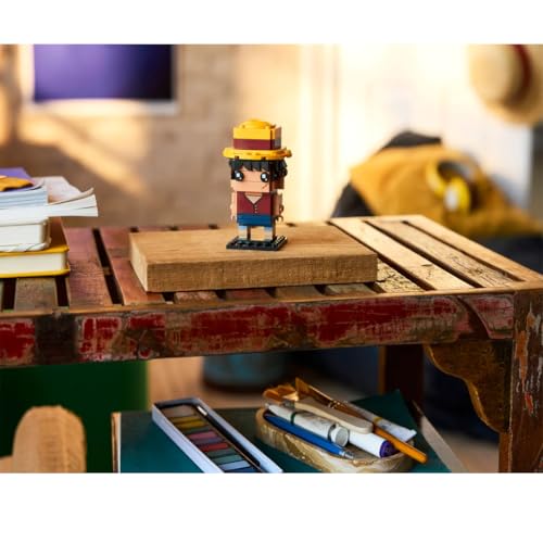 Brickheadz 40799 - Monkey D. Luffy - Lego - Immagine 4