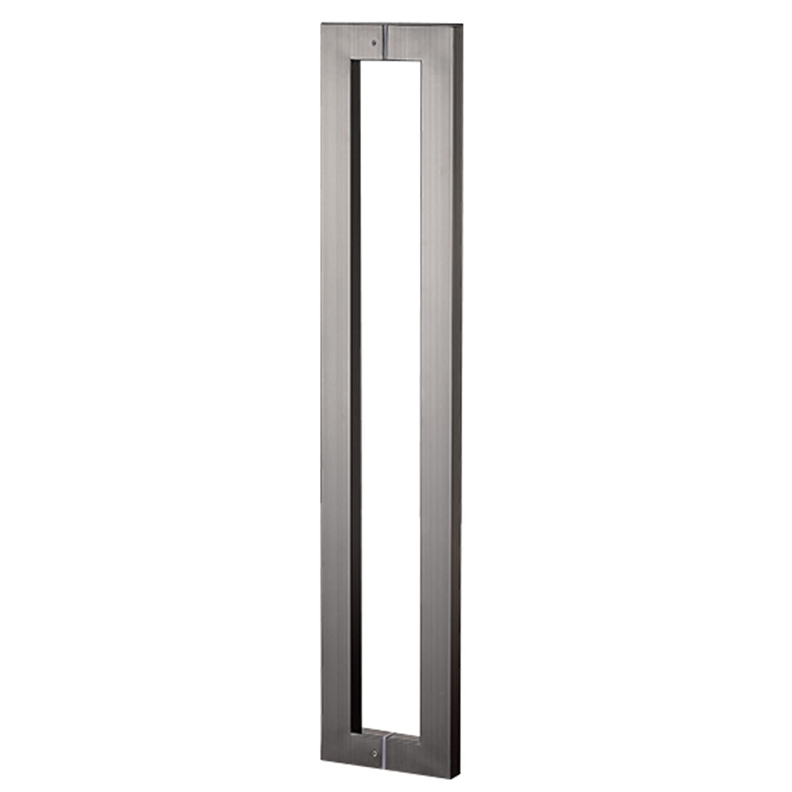 IKUMOK Door Handle Door Pull Handle Sliding Barn Door Handle Gate Pull Handles, Modern Square Barn Door Handle Hardware for Garage Bar Shed Warehouse Door, Mirror or Matte Finshed