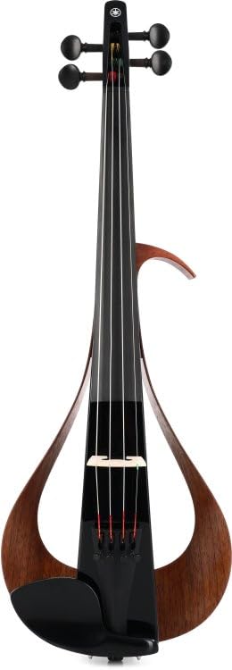 Image of Yamaha YEV104BL Electric Violin, Black, 4 String