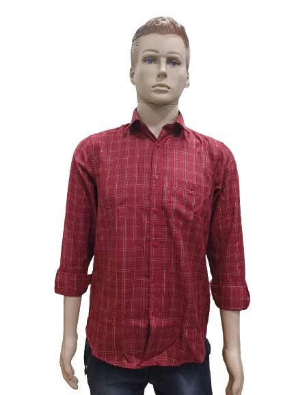 Image of Men's Checkered Smart fit Casual Shirt
