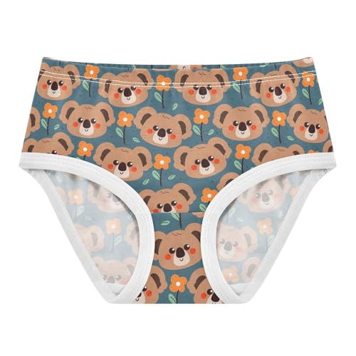 Little Girl Underwear Toddler Panties Kids Undies Koalas Soft Cotton Briefs 2T-8Y