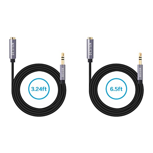 Besign 2-Pack Cavo Audio di Prolunga 3,5mm Maschio...